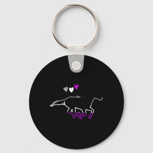 Ace Pride Horseback Reitsport Aual Flag Schlüsselanhänger