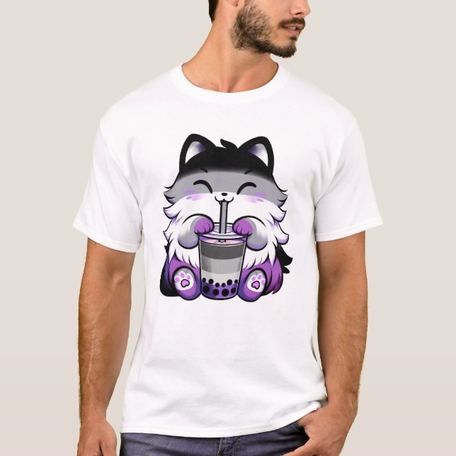 Ace Pride LGBT Gay Bubble Tee (Vorderseite)