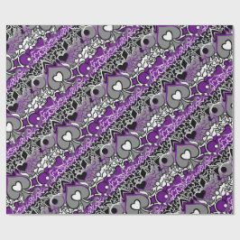 Ace Pride Squiggle Geschenkpapier
