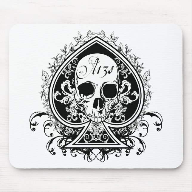 Ace Skull Mousepad (Vorne)