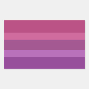 Aceflux Pride Rechteckiger Aufkleber