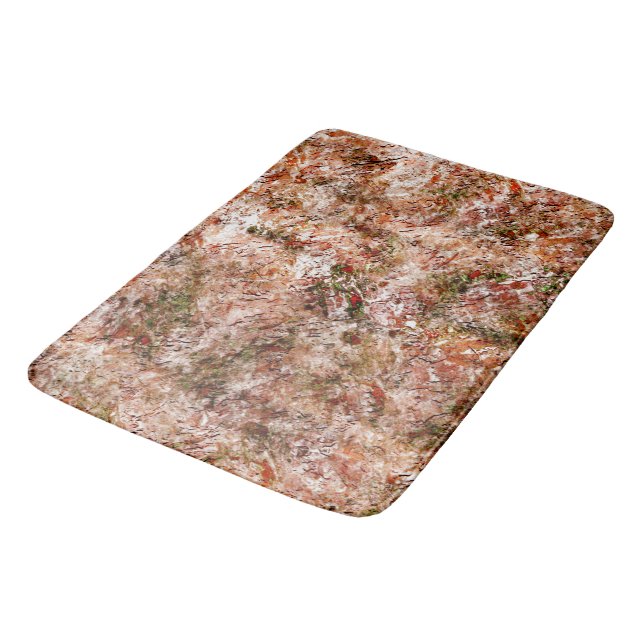 Acer Wald unter Baumwolle oder Gestein unter Boden Badematte (Schrägansicht)