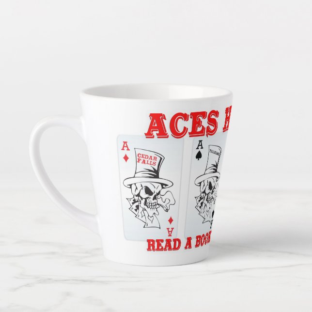Aces High MC Latte Tasse (Links)