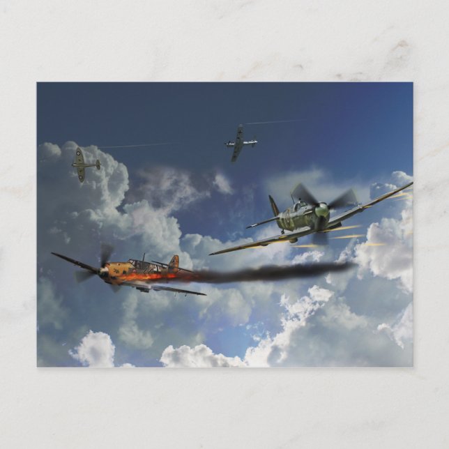 Aces High Postkarte (Vorderseite)