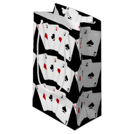 Aces Spielkarten gekachelt Spielen kleine Geschenk Geschenktüte