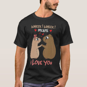 Ach! Ach! Das heißt, ich Liebe du Hamster T-Shirt