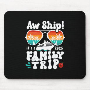Ach du Schreck, es ist ein Familientrip 2025 Kreuz Mousepad