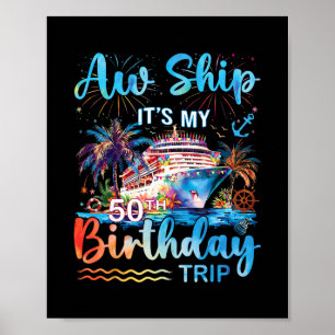 Ach du Schreck, mein 50. Geburtstag-Kreuzfahrt-Url Poster