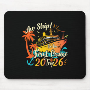 Ach du Schreck, unsere erste Kreuzfahrt 2026 Erste Mousepad