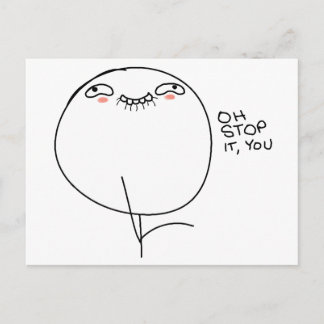 Ach, hör auf, du - Postkarte. Postkarte