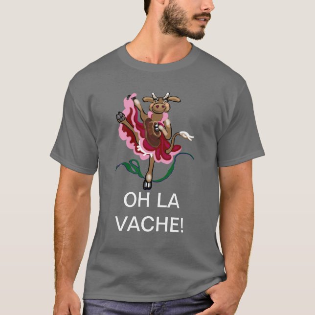 Ach ja, Vache! T-Shirt (Vorderseite)
