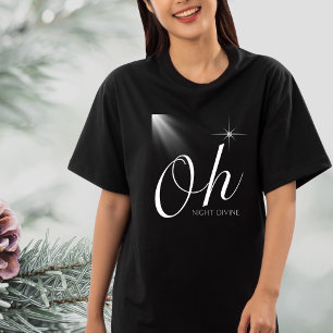 Ach, Nacht Göttlicher Christlicher Weihnachtslied T-Shirt