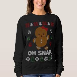 Ach, nein! Gingerbrot Cookie Ugly Sweaters Sweatshirt