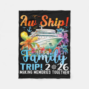 Ach Schade, es ist ein Familientrip 2026 Sommer-Ma Fleecedecke