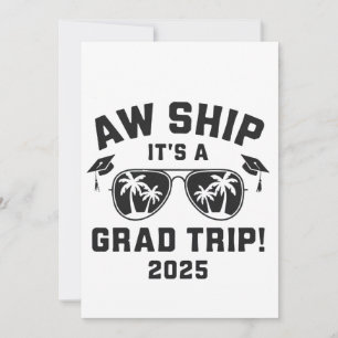 Ach Schiff, es ist ein Abschlussfahrt 2025 Sommer  Einladung