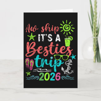 Ach Schiff, es ist ein Mädchen-Trip 2026 Kreuzfahr Karte