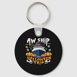 Ach Schiff Halloween Reise Frohes Halloween Grusel Schlüsselanhänger