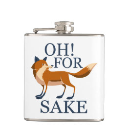 Ach um des Fuchs willen Flachmann