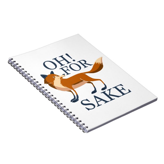 Ach um des Fuchs willen Notizblock (Rechte Seite)