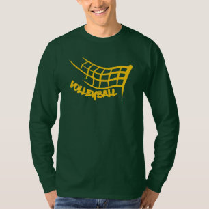 Ach! Volleyball-Langschläfer-T-Shirt T-Shirt