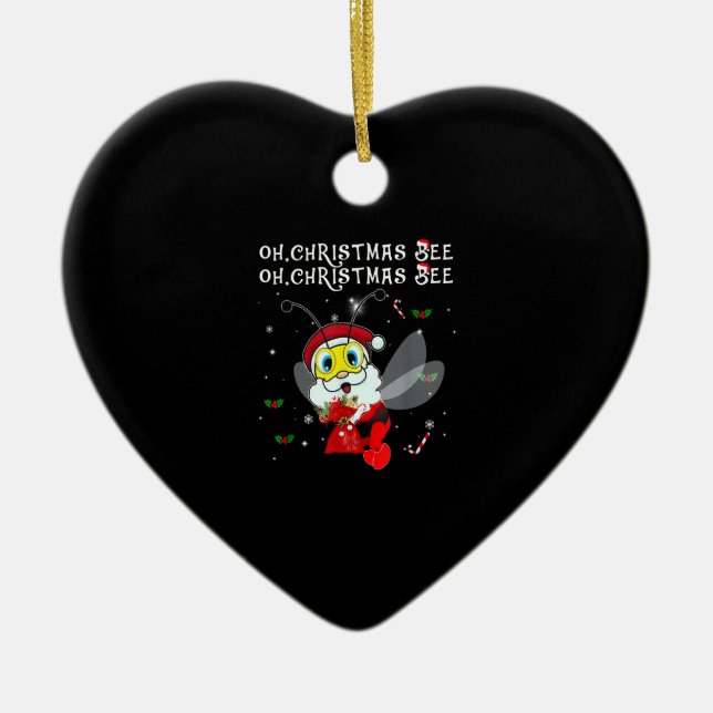 Ach Weihnachten Been Weihnachten Familienurlaub We Keramik Ornament (Vorne)