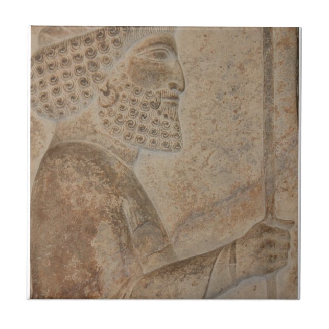 Achaemenid-Soldat Fliese (Vorderseite)