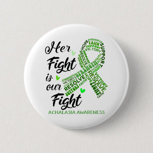 Achalasia Awareness Month Ribbon Geschenke Button