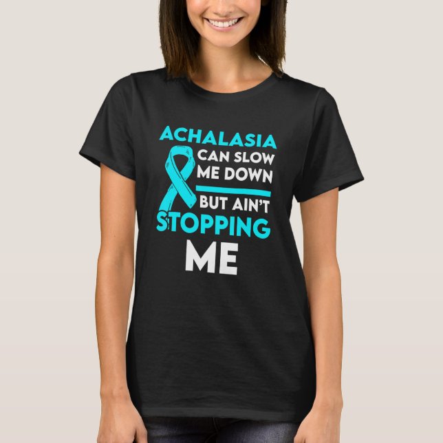 Achalasia Survivor Warrior T-Shirt (Vorderseite)