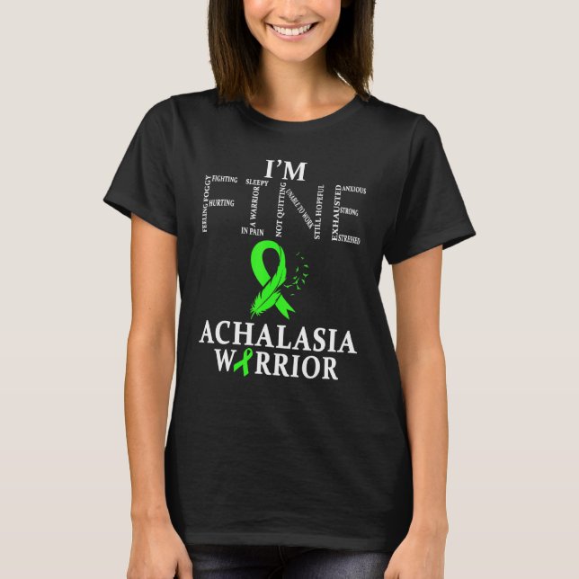 Achalasia Warrior Im Fine T-Shirt (Vorderseite)