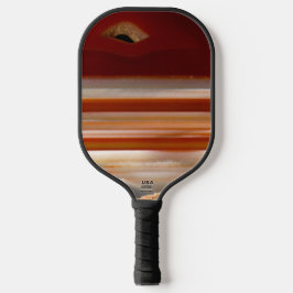 Achat-Mineral-Fels-Naturfotografie Pickleball Schläger