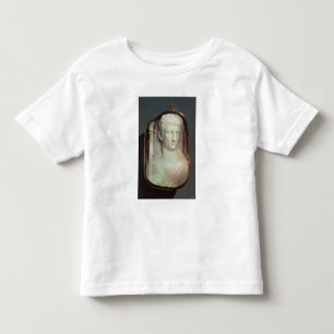 Achat-Miniatur, die das Porträt von Claudius trägt Kleinkind T-shirt