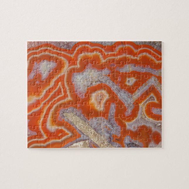 Achatprobe (Horizontal)