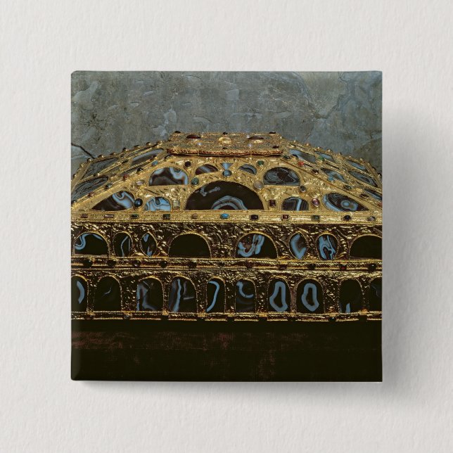 Achatschatulle Button (Vorderseite)