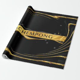 Achempong: Auric Cascade | |Liquid Gold Opulence Geschenkpapier