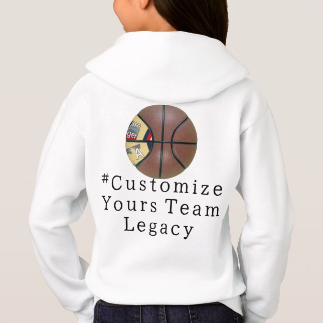 Achempong Basketball - Spiel der Champions: Aufste Hoodie (Rückseite)