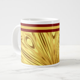 Achempong: Die vergoldete Zenit Opulente Wirbel Ka Jumbo-Tasse