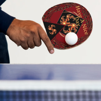 Achempong Zazzle: Leidenschaftlicher Wirbel Hochle Tischtennis Schläger