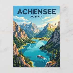 Achensee Österreich Postkarte