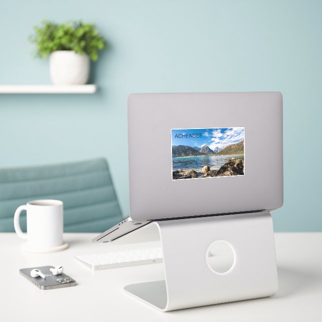 Achensee Tirol Retro Austria Holiday Souvenir Aufkleber (Laptop auf Schreibtisch)