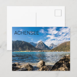 Achensee Tirol Retro Austria Holiday Souvenir Feiertagspostkarte