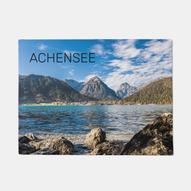 Achensee Tirol Retro Austria Holiday Souvenir Fußmatte (Vorderseite)