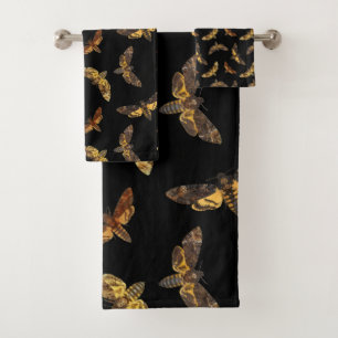 AcherontiaLachesis - Tod-köpfiges Hawkmoth Badhandtuch Set