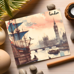 acheter carte londres masse cartes postales