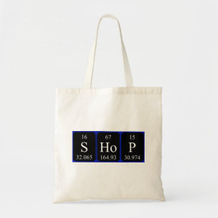 Acheter le sac fourre-tout de mots de table périod