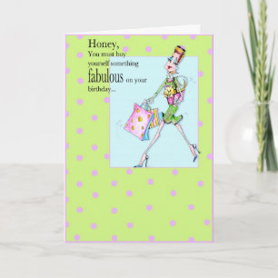 Acheter quelque chose Carte Anniversaire