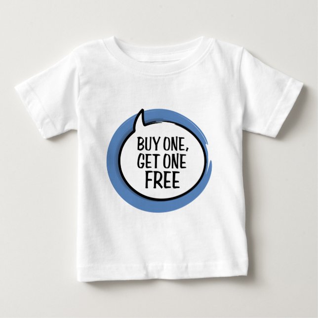 "Achetez un, obtiennent un" T-shirt infantile (Devant)