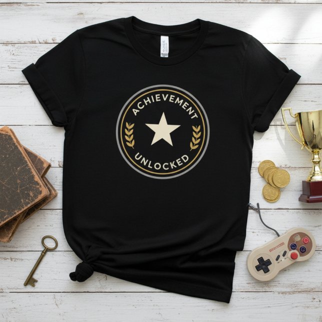 Achievement Unlocked T-Shirt (Von Creator hochgeladen)
