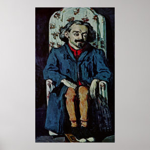 Achille Emperaire - Paul Cezanne - c1868 Poster