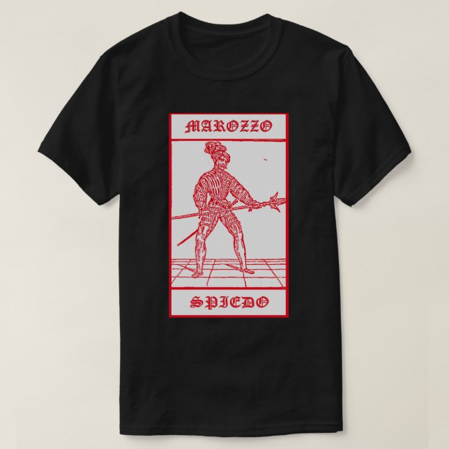 Achille Marozzo Spiedo HEMA T-Shirt (Design vorne)