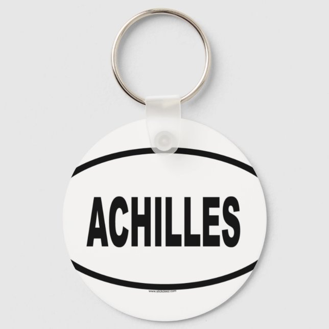 ACHILLES SCHLÜSSELANHÄNGER (Vorderseite)